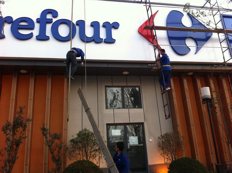 led pixel channel letter sign